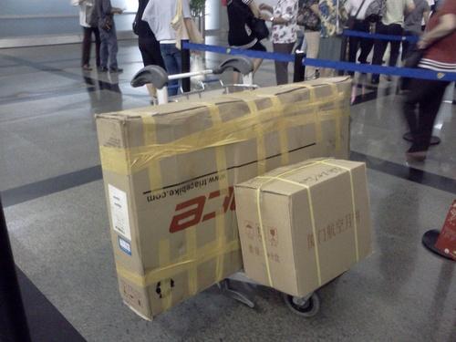 沙田镇工地工具器材打包托运